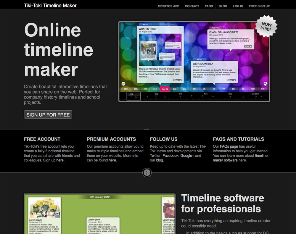 Tiki-Toki: Online Timeline Maker | Make a timeline for free